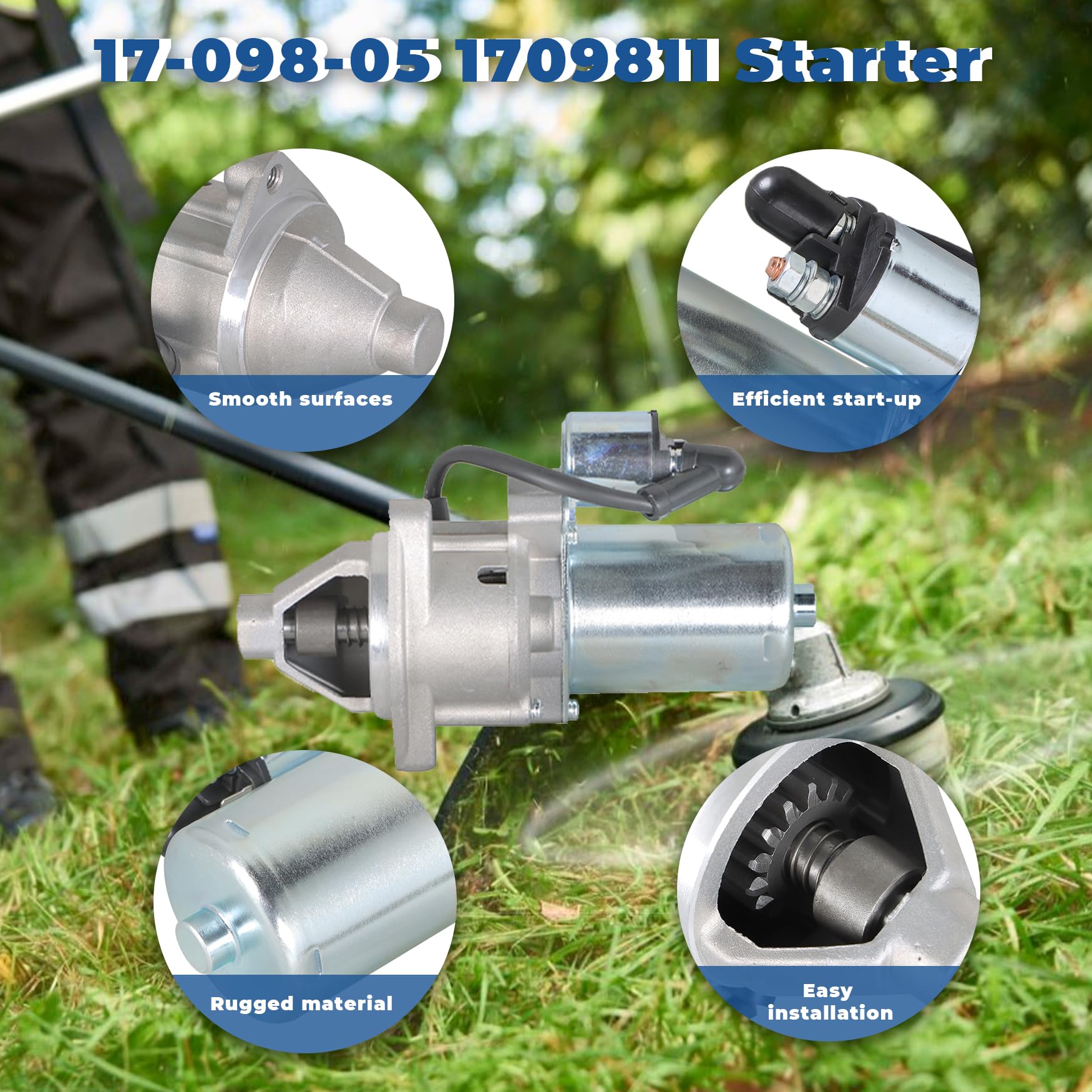 Amazon.com: WFLNHB 17-098-05 1709811 Starter Replacement for